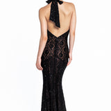 Celine sequin lace dress